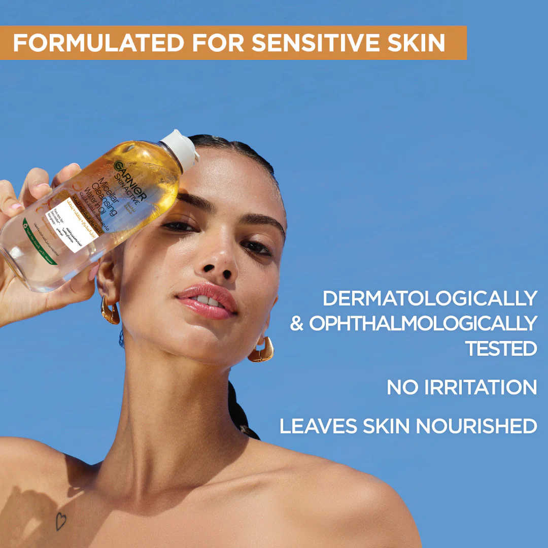 Garnier Micellar Water Oil-Infused Facial Cleanser And Waterproof Makeup Remover - Image 5