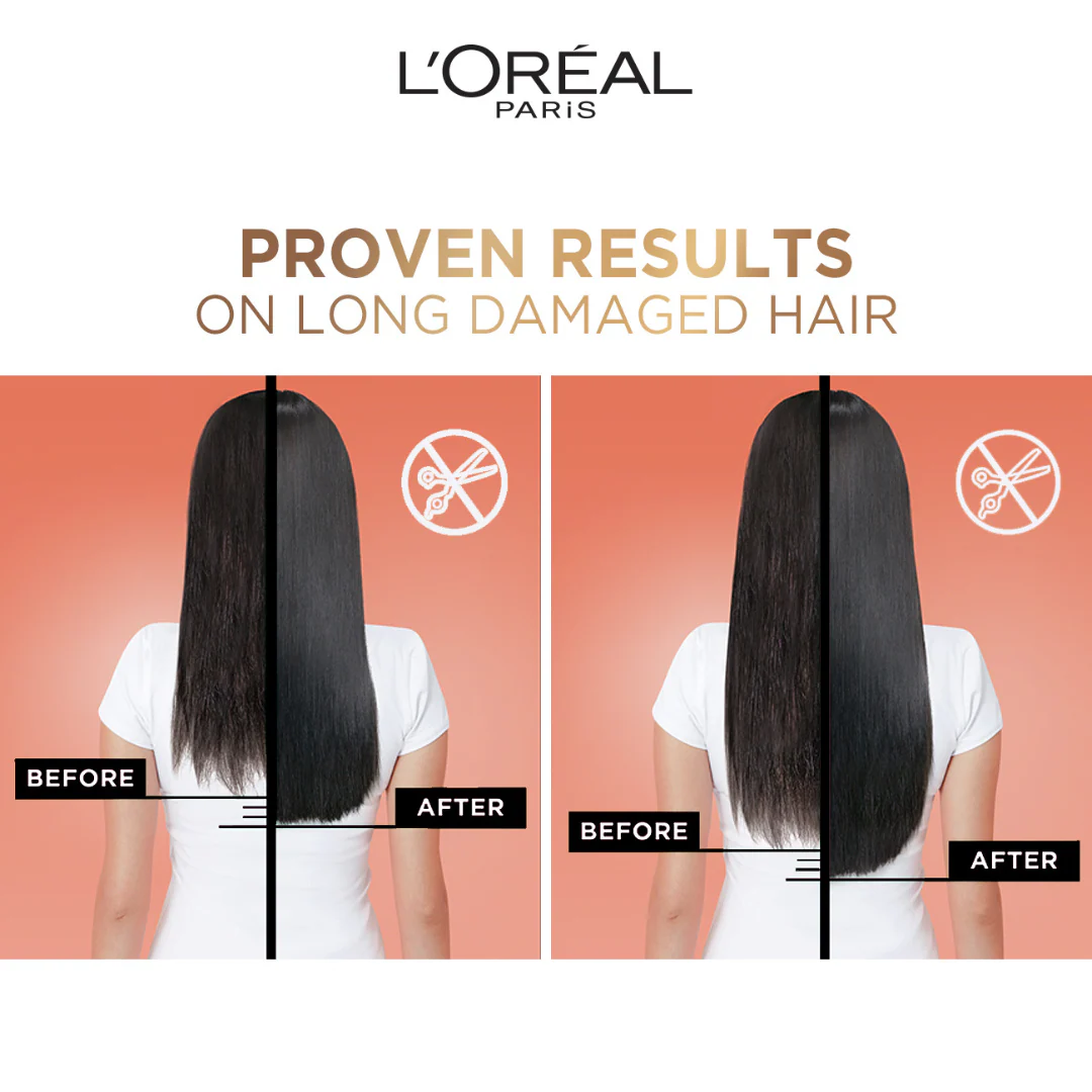 L'Oréal Paris Elvive Dream Long Restoring Shampoo For Long Damaged Hair With Keratin And Castor Oil - Image 5