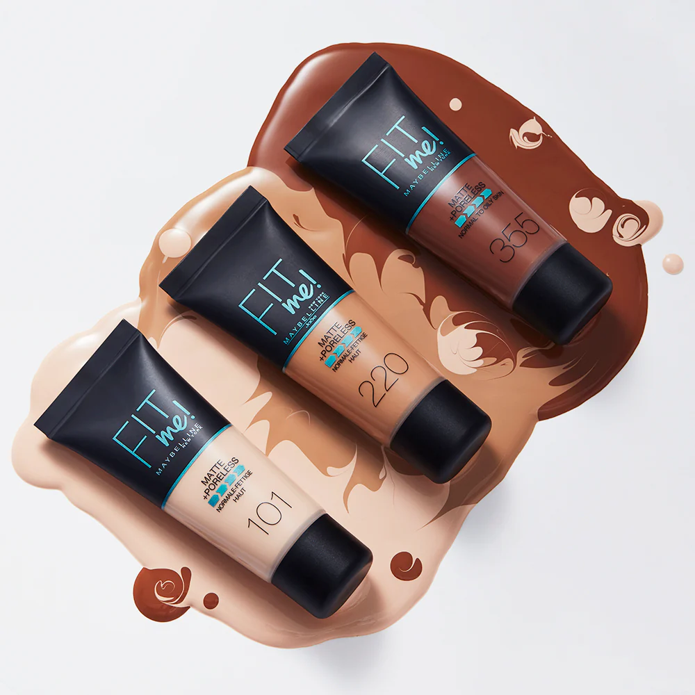 Maybelline New York Fit Me Matte Poreless Liquid Foundation Ideal For Normal To Oily Skin - Image 10
