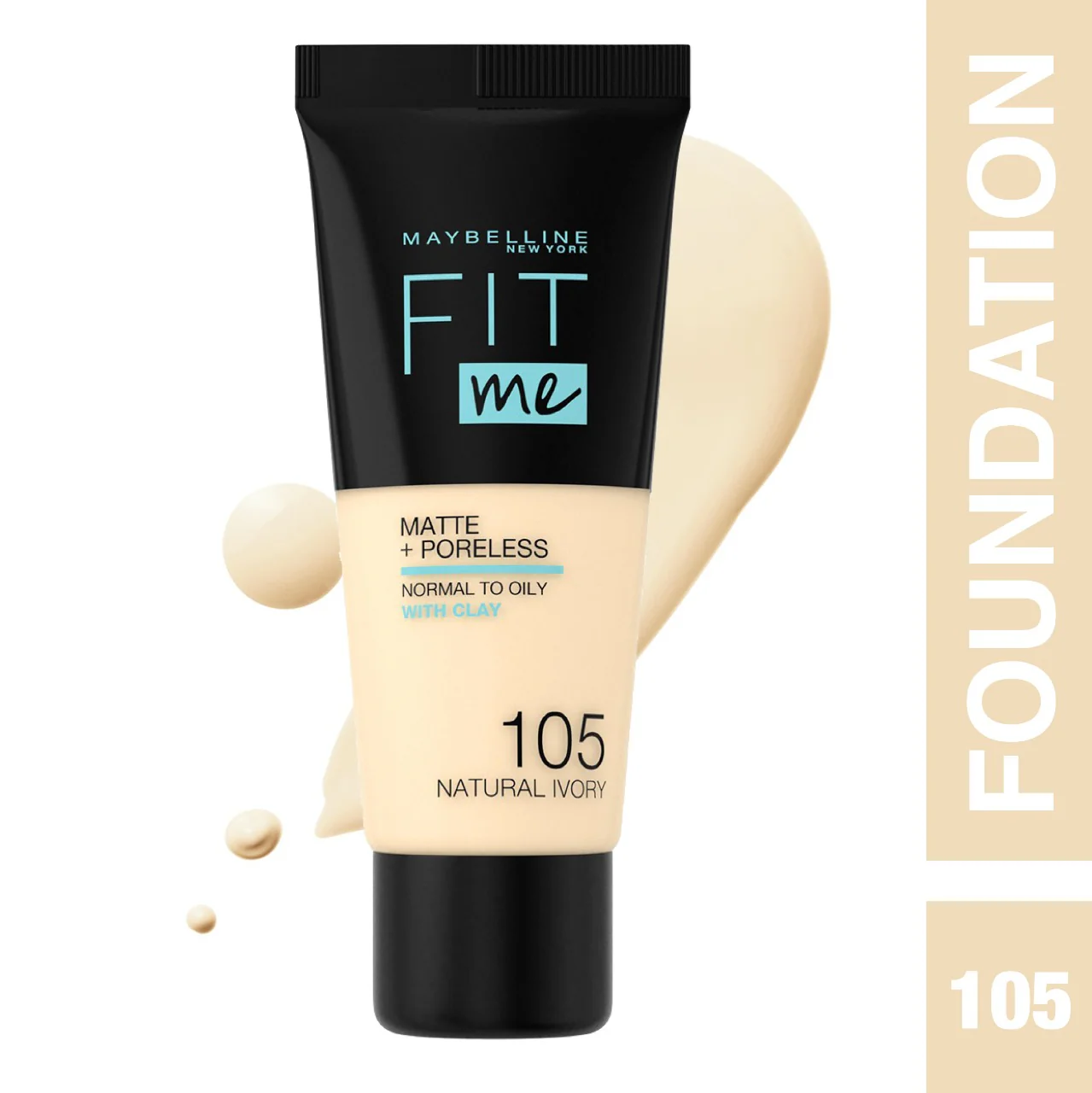 Maybelline New York Fit Me Matte Poreless Liquid Foundation Ideal For Normal To Oily Skin - Image 13