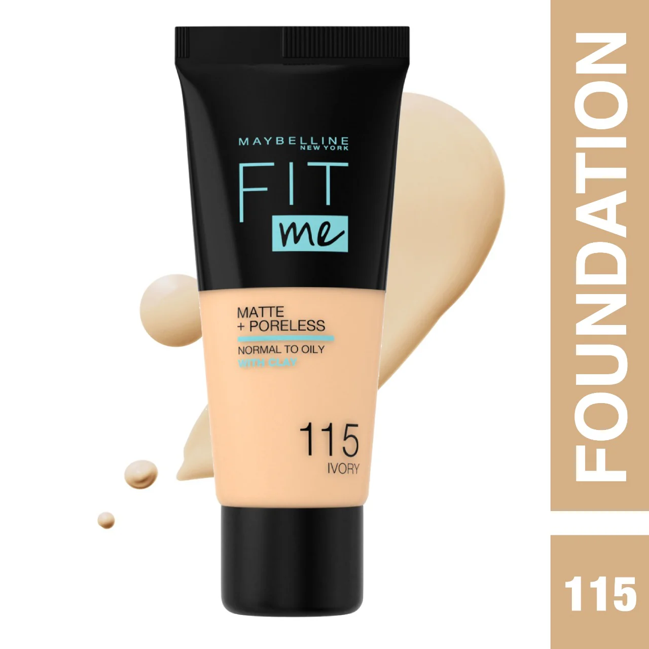 Maybelline New York Fit Me Matte Poreless Liquid Foundation Ideal For Normal To Oily Skin - Image 15