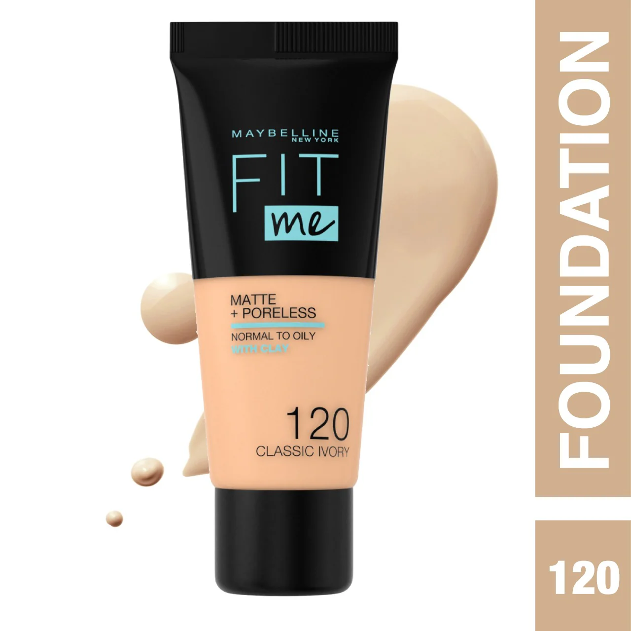Maybelline New York Fit Me Matte Poreless Liquid Foundation Ideal For Normal To Oily Skin - Image 17