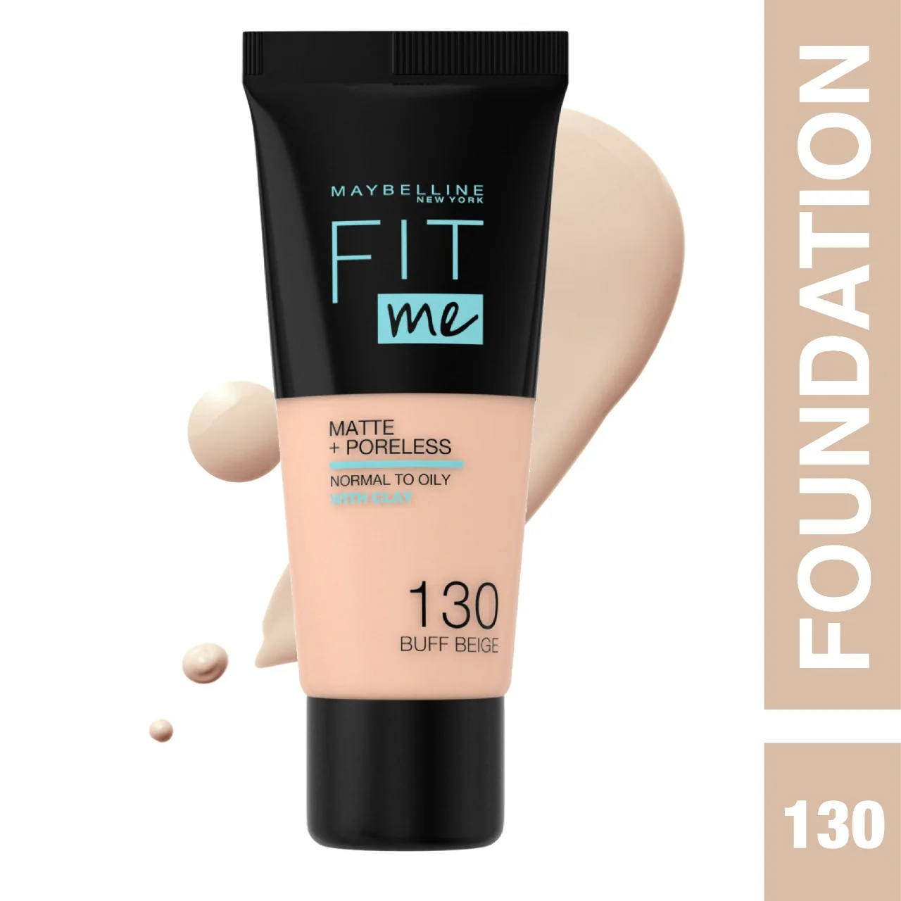 Maybelline New York Fit Me Matte Poreless Liquid Foundation Ideal For Normal To Oily Skin - Image 22