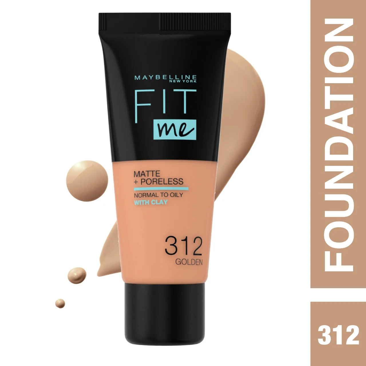 Maybelline New York Fit Me Matte Poreless Liquid Foundation Ideal For Normal To Oily Skin - Image 24