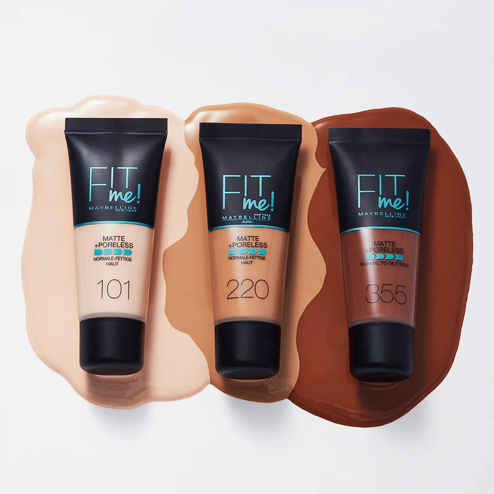 Maybelline New York Fit Me Matte Poreless Liquid Foundation Ideal For Normal To Oily Skin - Image 5