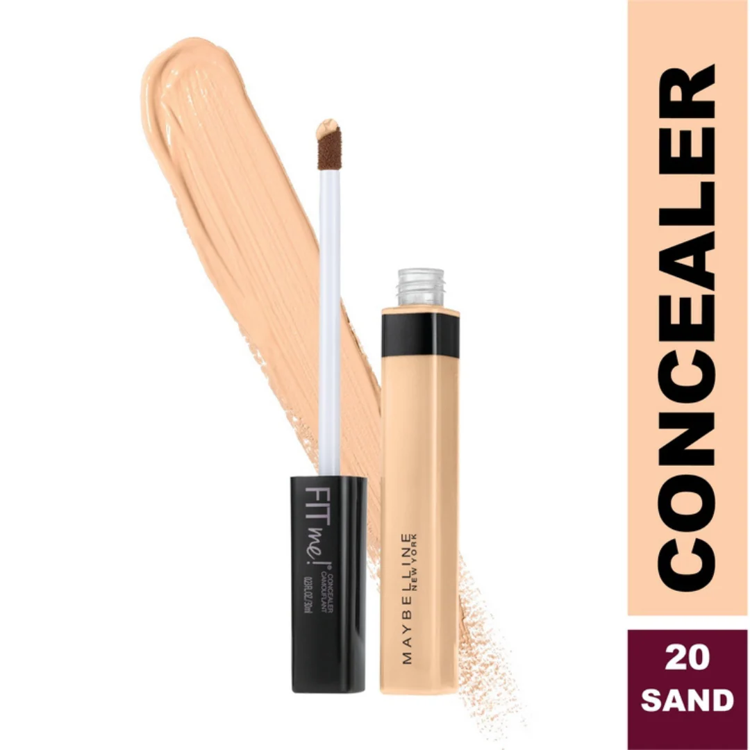 Maybelline New York Flawless Fit Me Concealer Oil and Fragrance-Free - Natural Coverage - Image 14