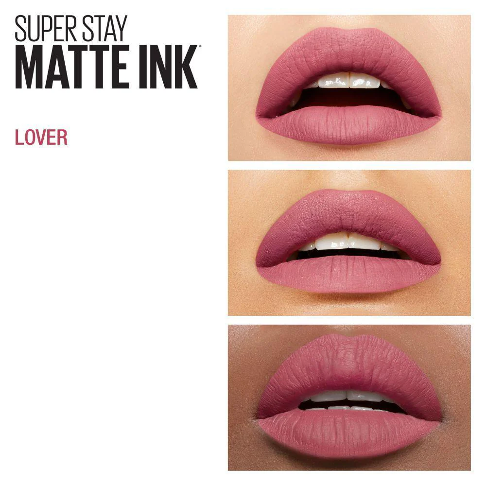 Maybelline Super Stay Matte Ink Liquid long lasting Lipstick - Original Colors - 8 Shades - Image 5