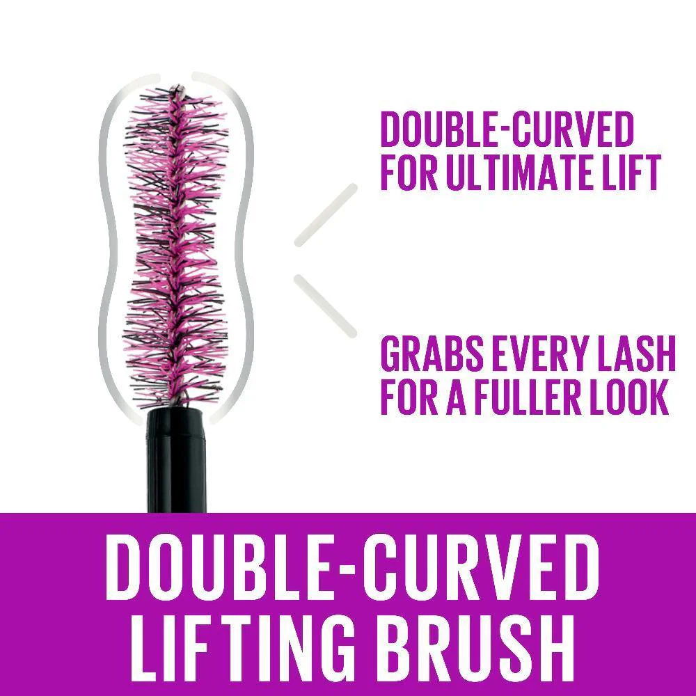 Maybelline New York The Falsies Lash Lift Washable Mascara-Dramatic Length And Volume + False Eyelash Effect - Image 3